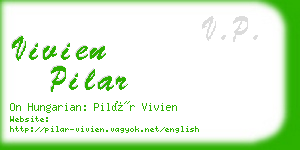 vivien pilar business card